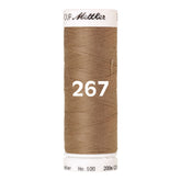 Amann Mettler Seralon naaigaren | 200m | 267 Donker Rotan Naaigaren SERALON - 200M - 0267 4012500100230